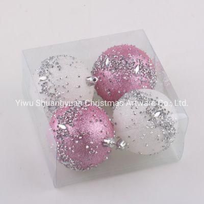 New Trending Quality OEM ODM Xmas Ball Different Size Colors Plastic Christmas Ornaments Colorful Christmas Balls