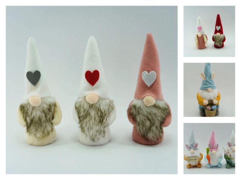 Hot Sale Home Decoration Foam Valentines Day Gnome Easter