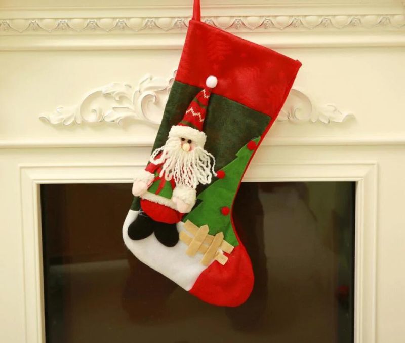 Large Christmas Socks Customized Wholesale Bulk Animal Christmas Stocking Socks, Lovely Christmas Socks