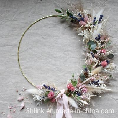 Amazon Wreath Dreamy Dried &amp; Preserved Floral Wreath Dried Flower Wreath