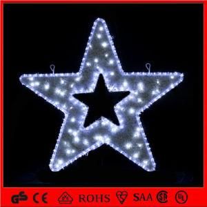 Star Shape LED Christmas Motif Rope Lights