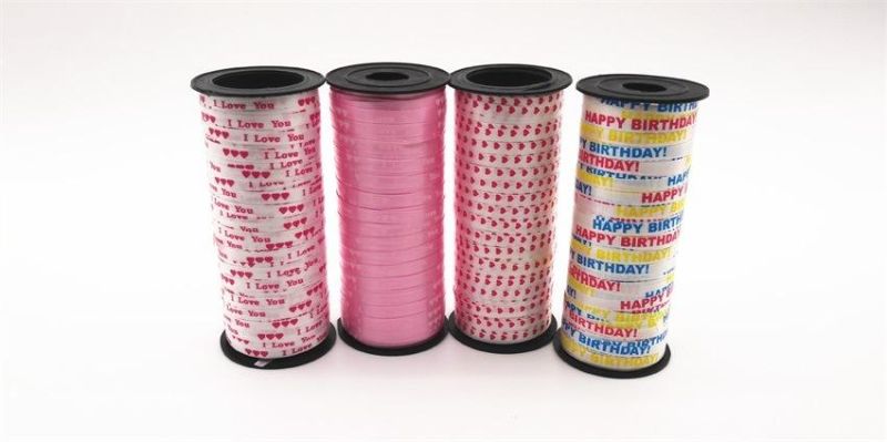 Factory Wholesale Wedding Arrangement Aluminum Film Love Balloon Ribbon100 Yards Br6008