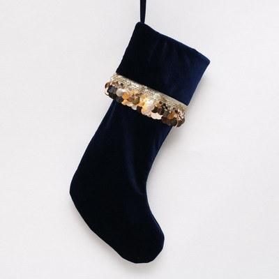 Yiwu Shuangyuan Imp & Exp. 50cm Big Size Christmas Long Booth Stocking