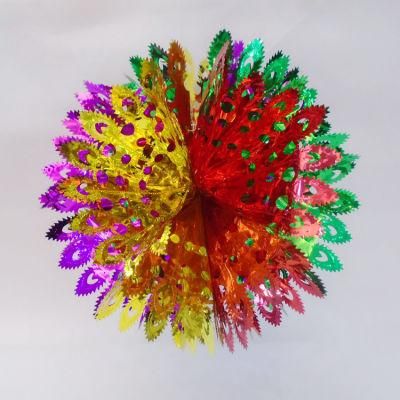 Hanging Decoration Pet Flower Christmas Ornaments Party Decoration