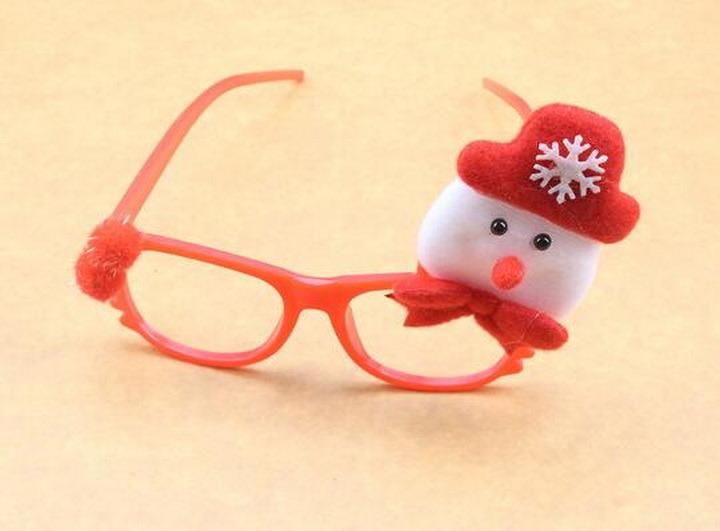 Cartoon Antler Children Toys Plastic Christmas Glasses Frame