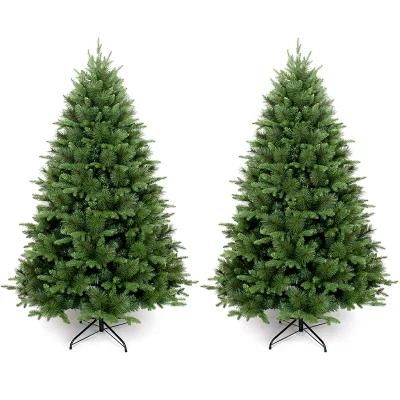Yh2005 1.5m Environmental PVC&PE Leaves Christmas Tree for Decoration Indoor Outdoor