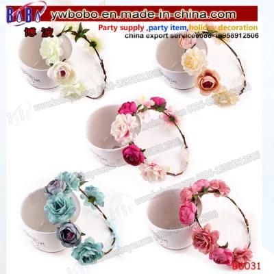 Boho Floral Flower Crown Headband Hair Garland Wedding Party Head Piece Hairband (B6031)
