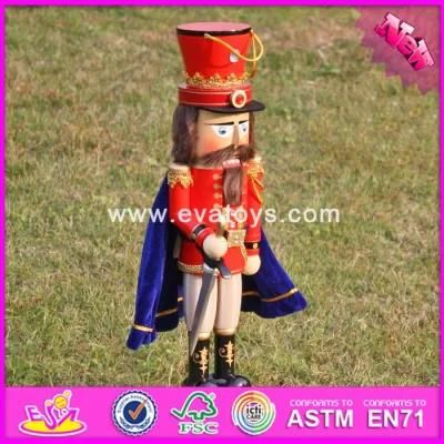 2016 Wholesale Wooden Nutcracker Suite, Christmas Decoration Wooden Nutcracker Suite, New Design Wooden Nutcracker Suite W02A250