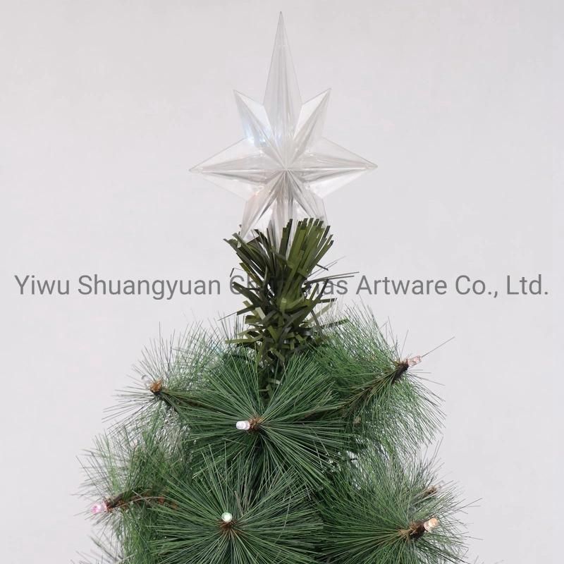 45-300cm Christmas Fiber Tree for Holiday Wedding Party Decoration Supplies Hook Ornament Craft Gifts