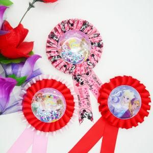 Fashion Hot Sale Festival Artificial Fabric Flower Brooch Corsage