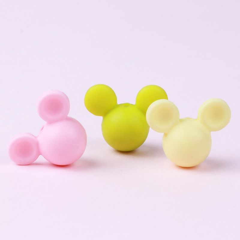 Mickey Cartoon Silicone Beads DIY Silicone Beads