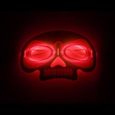 Halloween New Glow Skull Shape Mask