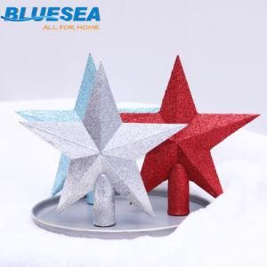 Thickened Christmas Tree Glitter Tree Top Star Accessories Five-Pointed Star Accessories