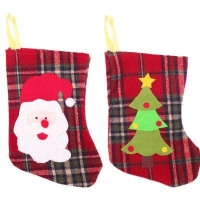 Christmas Stocking Felt Hanging Stocking Decoration Xmas Sock Bag