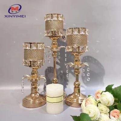 New Design Crystal Beaded Table Centerpiece for Wedding Decoration