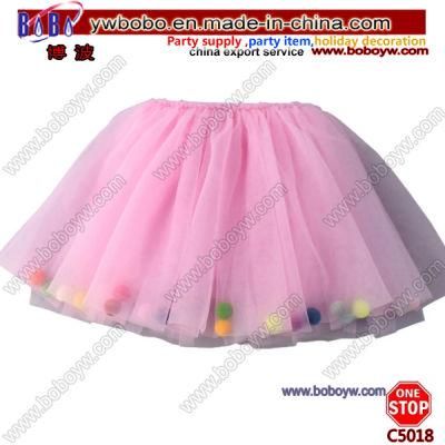 Yarn Korean Princess Skirt Pengpeng Skirt Coloured Ball Skirt Wholesale Yiwu Agent (C5018)