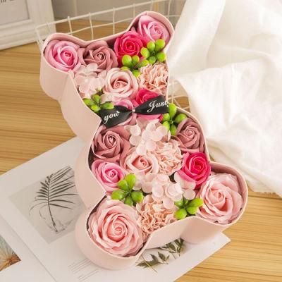 Amazon Hot Sale High Quality Soap Flower Gift for Valentine&prime;s Day, Mother&prime;s Day, Christmas, Anniversary, Wedding