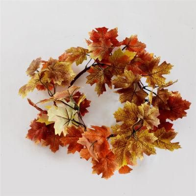 Manufacturer Customized Home Decor Fall Wreath Autumn Decoration