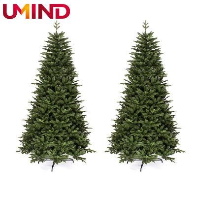 Yh2050 High Class Mixed PVC&PE Leaves 240cm Giant Artificial Christmas Tree for Decoration