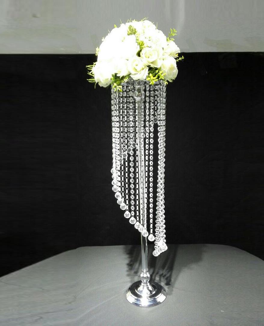 Event Party Decoration Beautiful Cheap Crystal Wedding Flower Stand