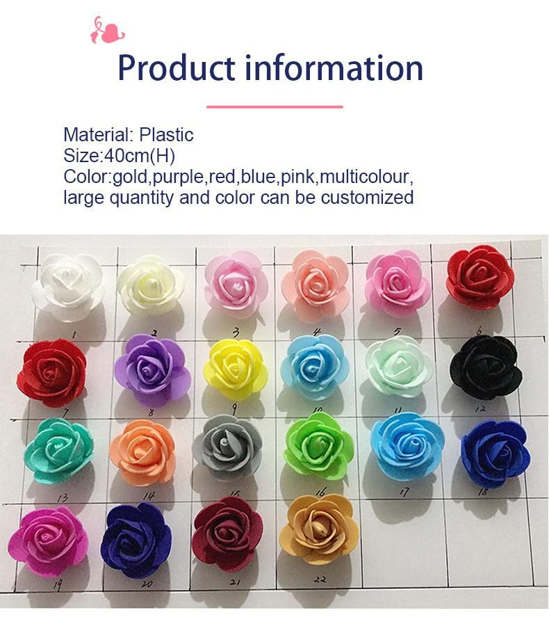 Custom Wedding Gifts Valentine′s Day Real Rose Soap Flower Unicorn