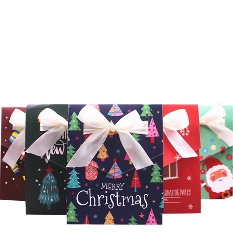 in Stock Christmas Envelope Candy Paper Box