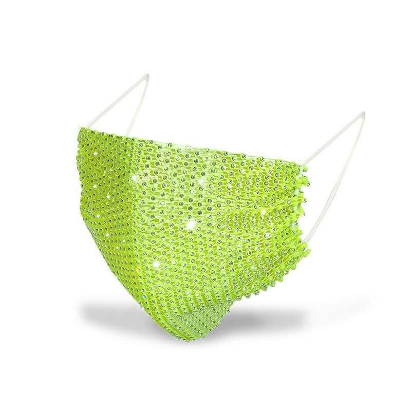 Fashion Rhinestone Luxury Diamond Bling Party Mask for Christmas Gifts