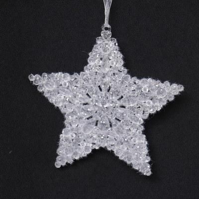Cheap Price 12cm Acrylic Star Shape Hanging Ornament