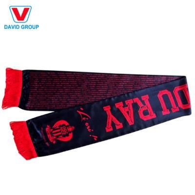 Customize Other Scarves with Tassel Sports Scarf Different Material Fans Cheering Custom Scarf