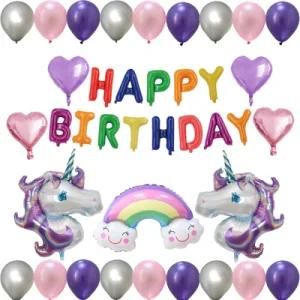Birthday Party Baby Shower Decor Globos Wedding Birthday Unicorn Balloon
