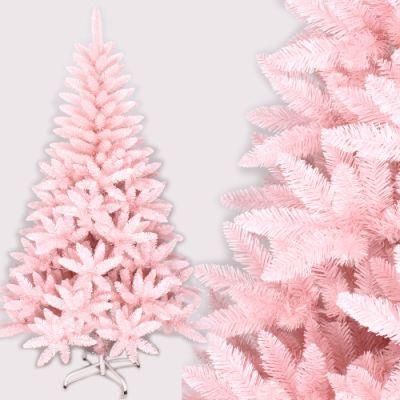 Yh1962 Wholesale 180cm Outdoor Large Giant Artificial Pink Christmas Tree