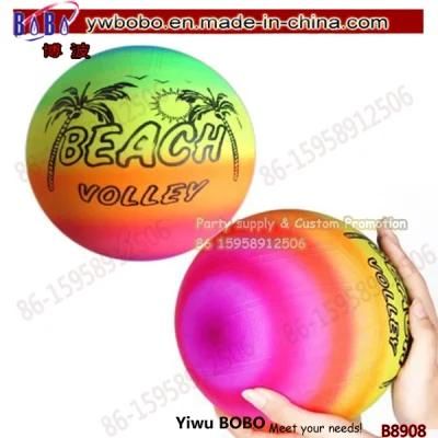 Inflatable Balls PVC Beach Ball Birthday Party Decoration Rainbow Volleyball Outdoor Sports Toy Beach Ball (B8908)