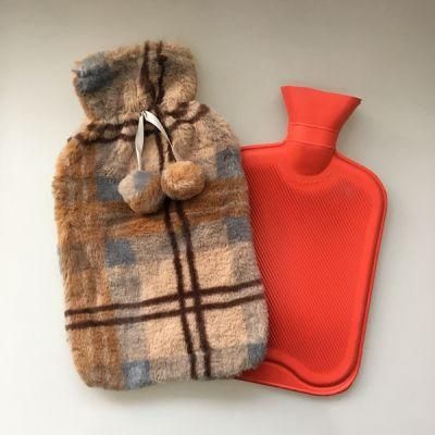 Super Soft Rabbit Fur Cover for Rubber Hot Water Bag