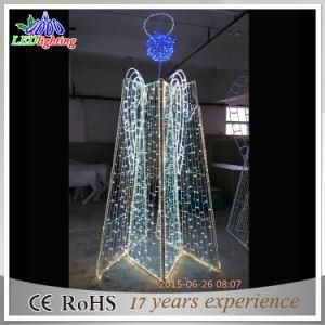 New Outdoor Landscape Standing Motif 3D Angle LED Decoration Light