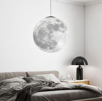 Logo Photo Customized Decorative Lamparas 3D 30cm Moon Lamp