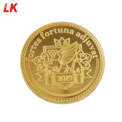 Professional Custom Made Navy Challenge Lucky Souvenir Golden Coin