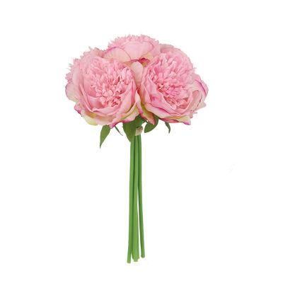 Artificial Peony Silk Flowers Bouquet Home Wedding Decoration