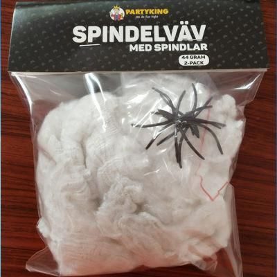 Halloween Spider Web 200g+40 Spider Ghost Festival Decorations Party Supplies