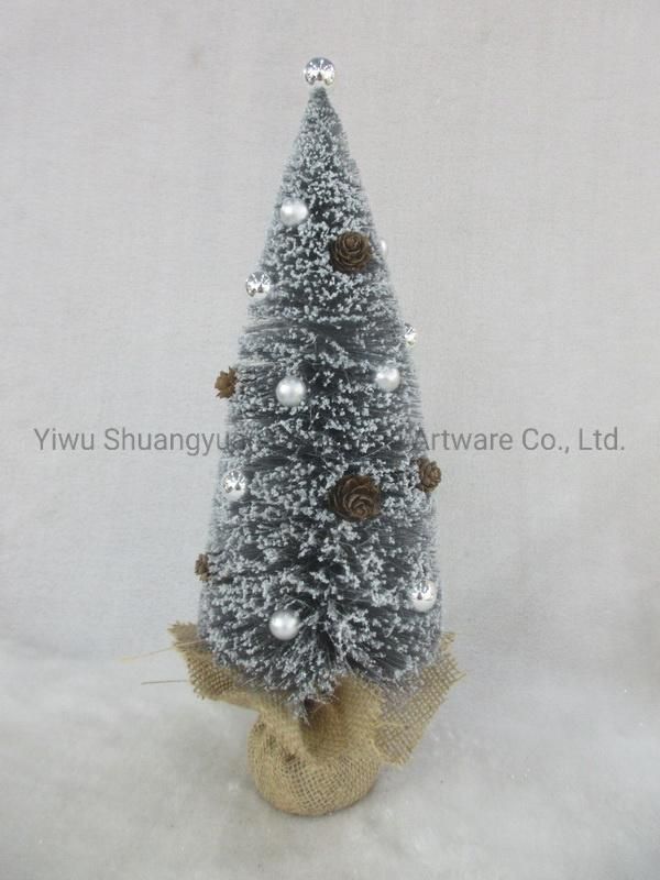 Christmas Mini Tree with Star for Holiday Wedding Party Decoration Hook Ornament Craft Gifts