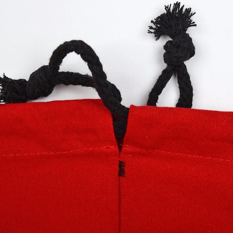 Xmas Presents Storage Hessian Burlap Christmas Santa Sacks Bags with Drawstring