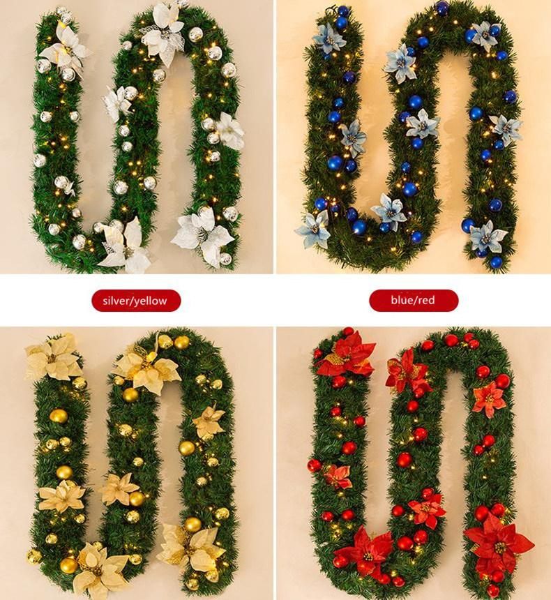 New Christmas Rattan Wreaths Are Selling Well for Holiday Decorations and Can Be Customized Wholesale