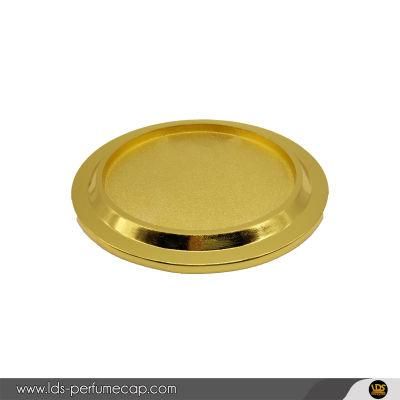 OEM Offered Luxury Round Metal Gold Zamac Decoration Candle Jar Lid