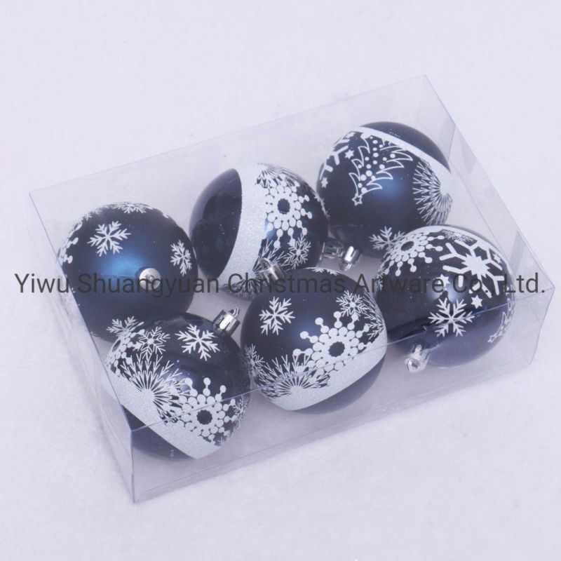 8cm Plastic Make Christmas Balls Christmas Tree Balls