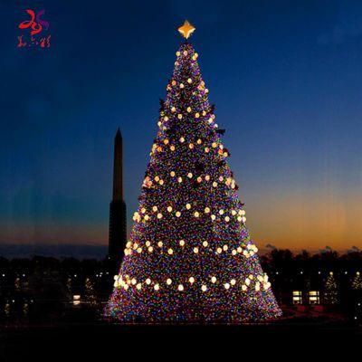 Outdoor Large LED Decorated Christmas Tree