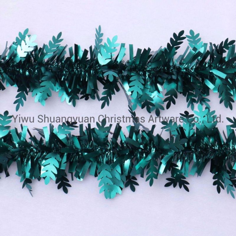 Pet Material Tree Hanging Ornaments Home Decoration Tinsel Garland