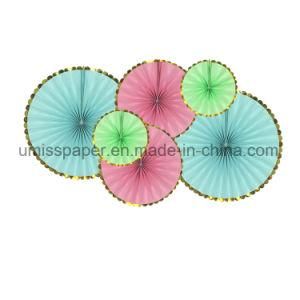 Umiss Paper Fans Paper Craft for Party Decorations Home Decoration Factory