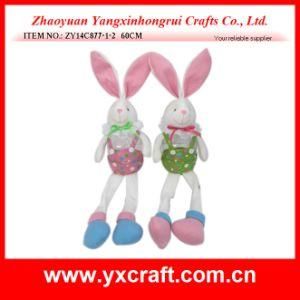 Easter Decoration (ZY14C877-1-2) Easter Spring Rabbit Toy Decoration