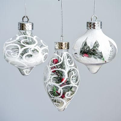 Plastic Christmas Tree Decoration Chritmas Hanging Balls