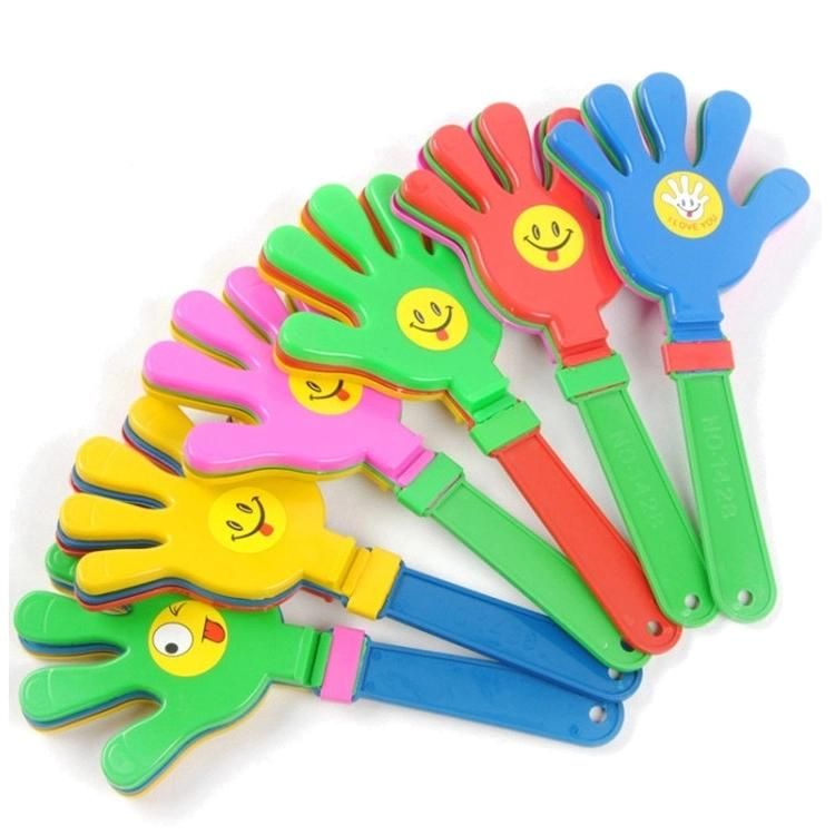 Top Popular OEM Design Index Finger Shaped Plastic Football Concert Annual Meeting Fan Clap Bar Noise Maker Cheering Hand