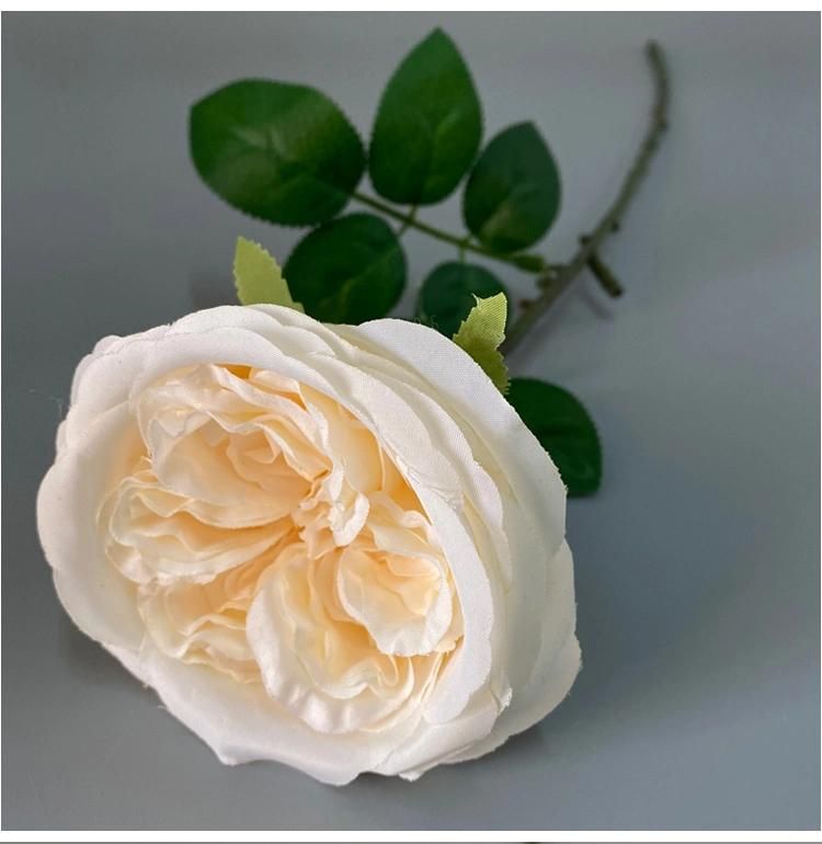 Hot Sale Artificial Austin Rose Flower for Home or Wedding Decoration